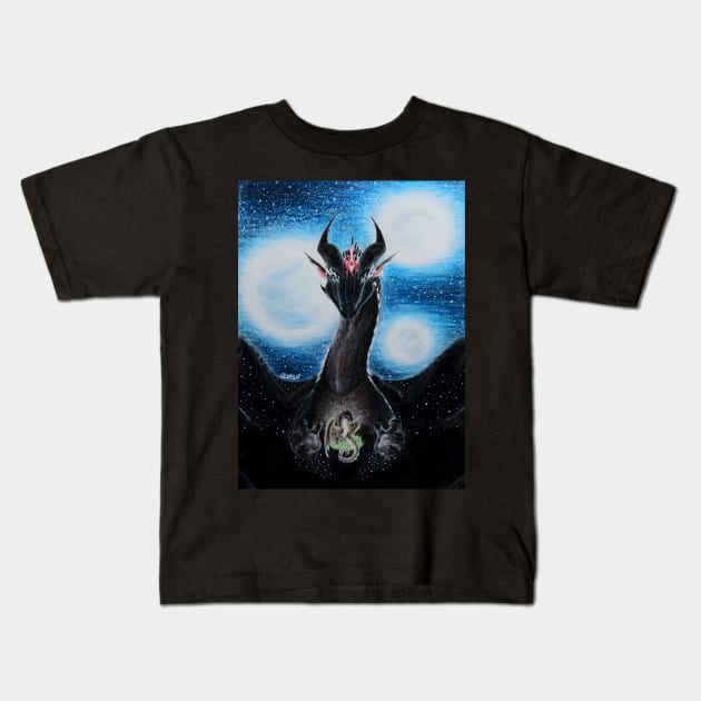 Darkstalker and Peacemaker Kids T-Shirt by Lycoris ArtSpark